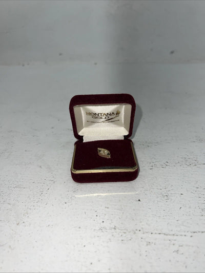 New Women’s Montana Silversmiths Gold Feather Tie Tack. TT509 A-66