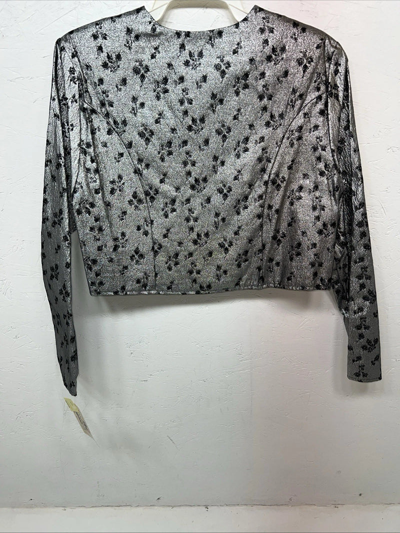 New Women’s 1849 Authentic Ranchwear Silver Short Show Jacket XL WW-23