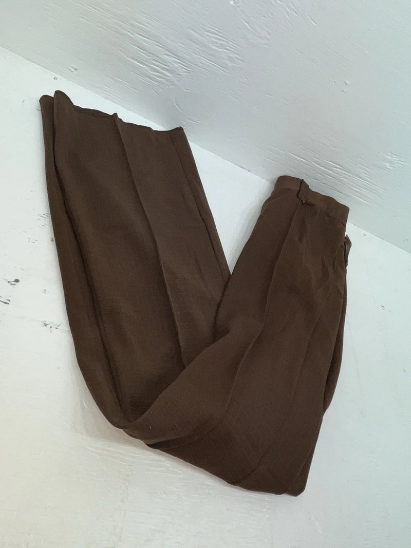 New Vintage Brown Panhandle Slim Polyester Pants #8122 SS-99