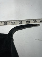 New Black 1849 Authentic Ranchwear Chaps With Fringe Adjustable Waist 30” N-46