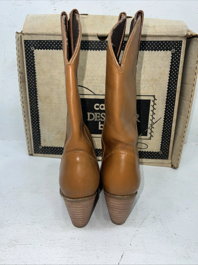 New Woman’s Brown Capezio Cowboy Boots. L 704 6.5 6 1/2 M. 18-89