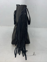 New Gray Angel Ranch Purse With Fringe #DHB1036B EE-5