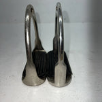 New Tough 1 Chrome Plated Iron 4 1/2” English Stirrups #24-946 D-500