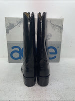 New Men’s Black Acme Cowboy Boots. 9080 8.5 8 1/2 E W. 3-132