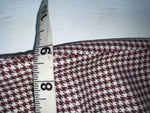 New Vintage Red And White Checkered Lee Polyester Pants #2600362 SS-84