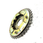 84-87 Suzuki Quadrunner 185 OEM 38T Rear Sprocket W/Plates 64413-24401 AS0