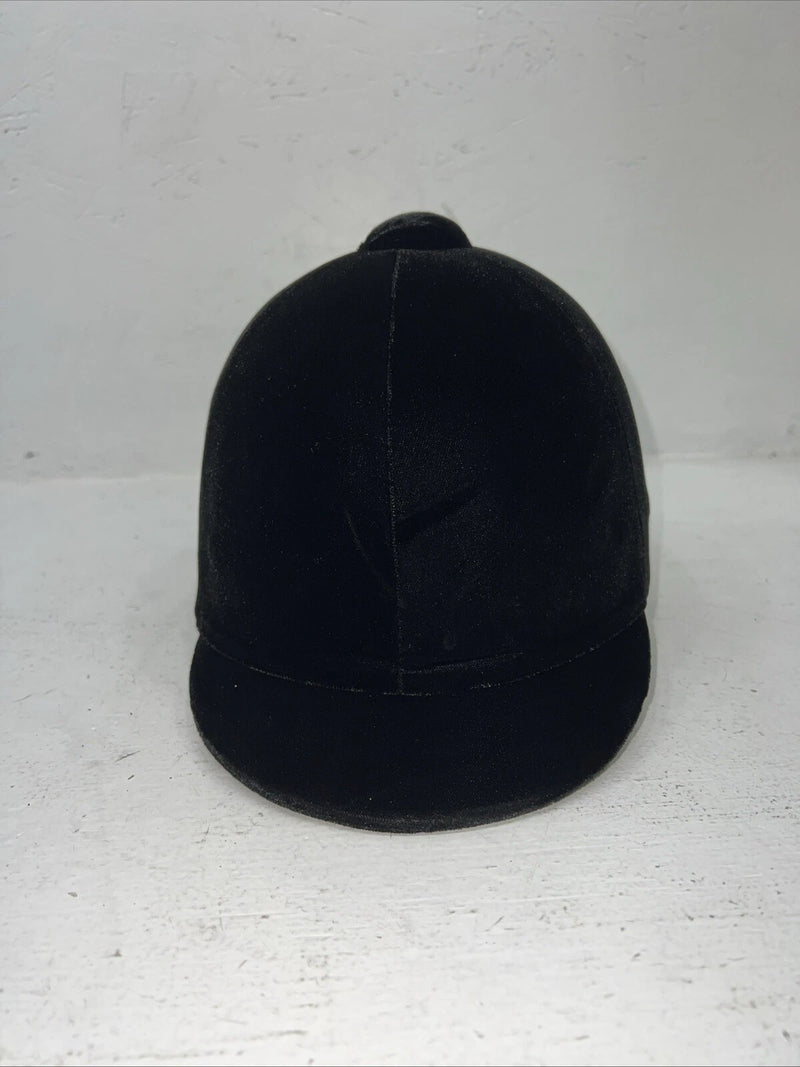 New Women’s Black Velvet IRH English Riding Helmet. 1020 7 1/8. 12-93