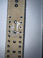 New Cow Print Genuine Leather Blazin Roxx Bling S Belt #N3510602 Z-59