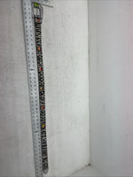 New Black And White Genuine Leather Nocona Rainbow Bling M Belt #N1330999 Z-27