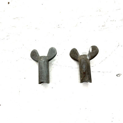 95 Yamaha Big Bear 350 OEM Brake Cable Adjusting Nut Pair 20E-26343-00-00 AY58