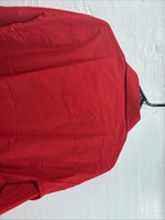 New Men’s ELY Cattleman Red Simple Long Sleeve Pearl Snap 18.5 X 35 2XL K-94