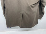 New Men’s Circle S Brown Suit Jacket 52R #24244 W-602