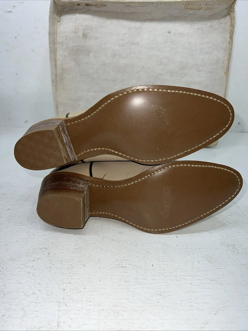 New Women’s Tan Texas Brand Cowboy Boots. L 140 6.5 6 1/2 M. 18-11