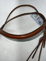 New Tough 1 Leather Brown Square Raised English Bridle And Reins #20-7556 Y-34