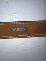 New Red Genuine Leather Wrangler 32” Belt #628004 Z-169