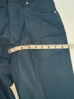 New Vintage Blue Miller Polyester Pants #2624 VV-65