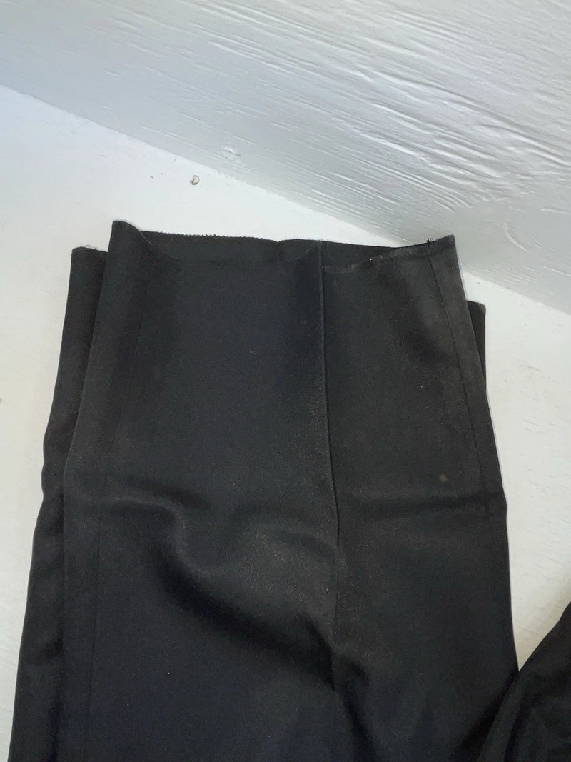 New Vintage Black Circle S Polyester Pants #CP4793 OO-35