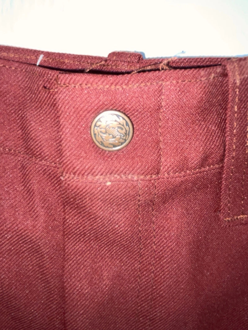 New Vintage Red Dickson Jenkins Polyester Pants #5512 VV-106