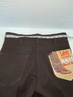 New Vintage Brown Lee Polyester Pants #2004021 XX-98