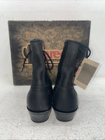 New Women’s Black Lace Up Laredo Cowboy Boots. 9178 7.5 7 1/2 M. 1-71