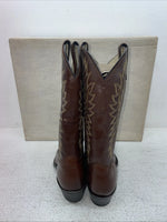 New Men’s Brown Texas Brand Cowboy Boots. 5211 7.5 7 1/2 D. 1-91