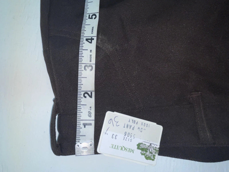 New Vintage Brown Mesquite Polyester Pants #5506 ZZ-15