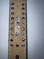 New Brown Genuine Leather Nocona Silver Bling Cross L Belt #N3487402 Z-81