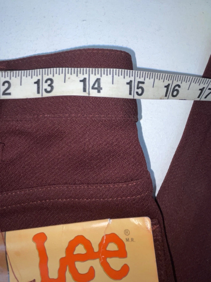 New Vintage Red Lee Polyester Pants #2004061 OO-57