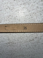 New Cream Genuine Leather Fish Scale 35” Belt Z-34