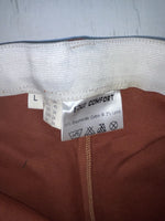 New Vintage Orange J T International Polyester Pants #23141 SS-86