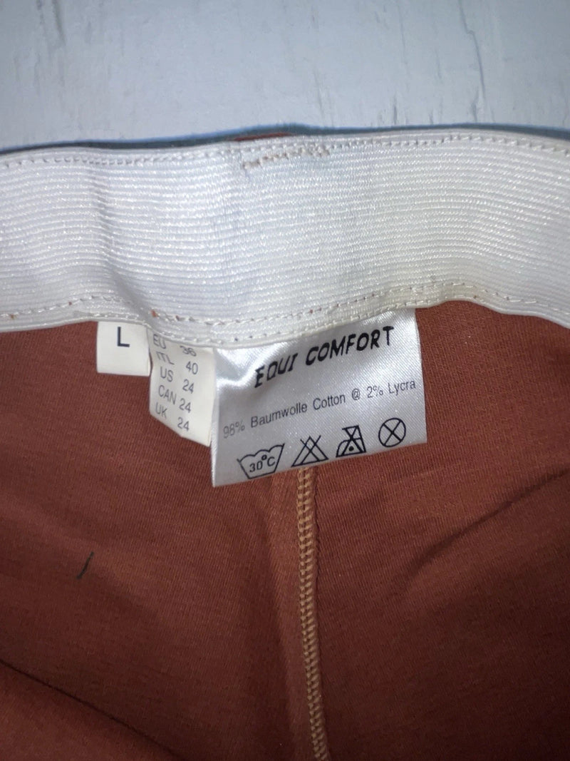 New Vintage Orange J T International Polyester Pants #23141 SS-86