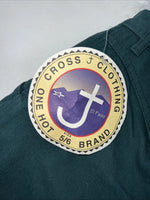 New Women’s Green Cross J Denim Jeans. 5/6x34 O-15