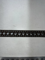 New Brown Blazin Roxx Genuine Leather Bling Belt Large #N3510002 W-14
