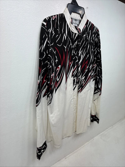 New Women’s Cowboy Threads Designed Long Sleeve Button Up Large TT-9