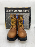 New Women’s Brown Acme Cowboy Boots. 9077 7.5 7 1/2 E W. 17-19