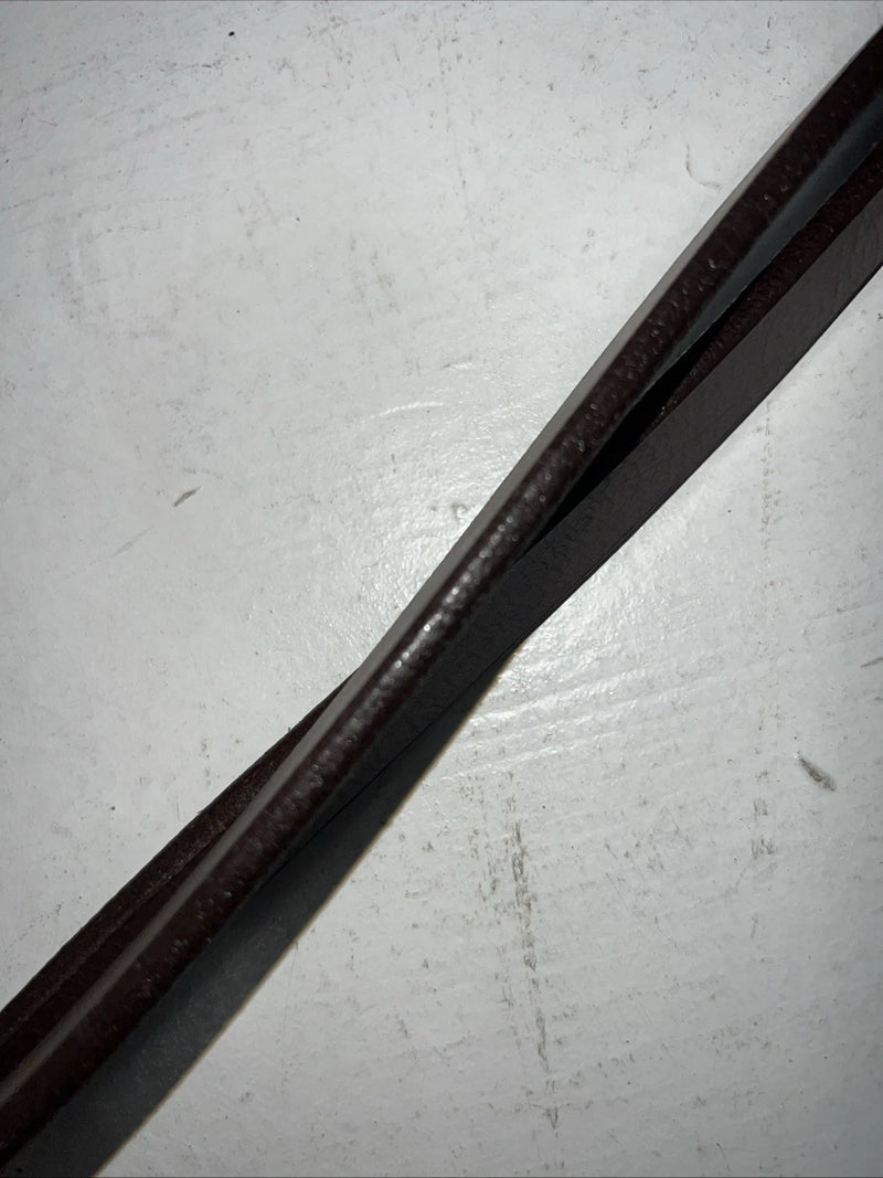 New Royal King Dark Oil Genuine Leather 5/8” X 7” Split Reins #43-728 Y-6