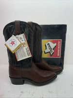 New Men’s Brown Texas Brand Cowboy Boots. 251527446 10 D. 7-54