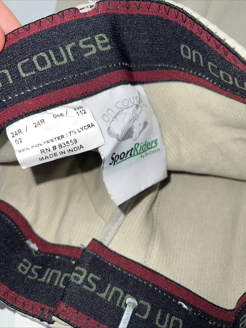 New Women’s Tan Sport Riders Classic Knee Patch Breeches. 24 R 041565 C-33
