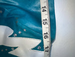 New Women’s Teal 1849 Authentic Ranchwear Long Sleeve Show Vest XS 3B-105