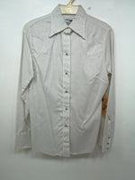New Women’s Brown Dotted Dickson Jenkins Long Sleeve Button Up Shirt 3B-101