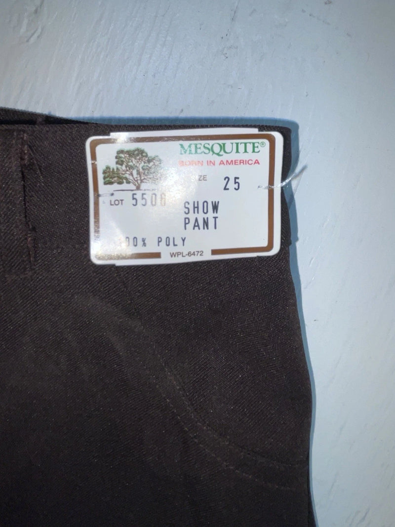 New Vintage Brown Mesquite Polyester Pants #5506 3A-39