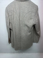 New Mens Pioneer Wear Tan Suit Jacket 42 #498 T-606
