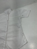 New Women’s White Tough 1 Comfort Riders Short Sleeve English Shirt. 36 G-36