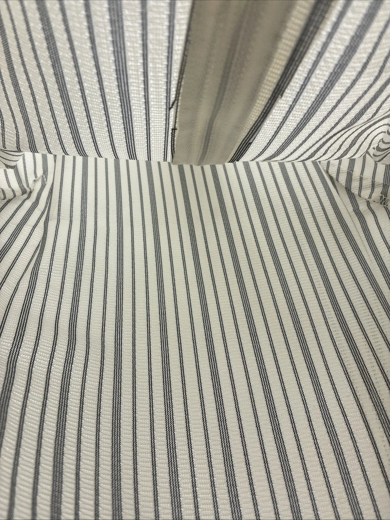 New Women’s TexasTogs Stripe Long Sleeve Zip Up Show Shirt Size 30 3B-2
