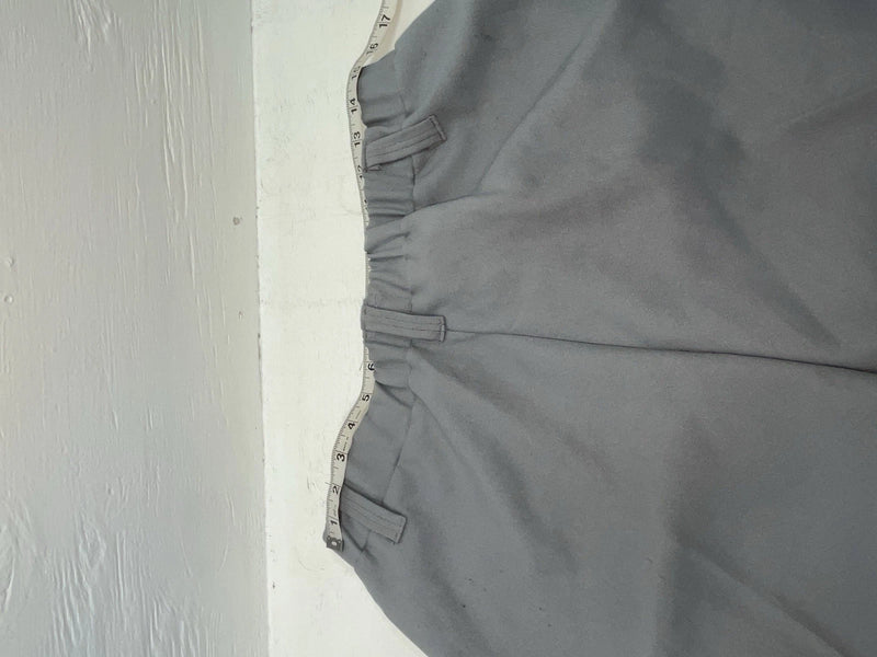New Vintage Gray H Bar C Polyester Pants #477 3A-58