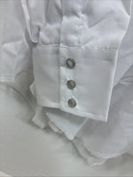 New Men’s Champion Western White Long Sleeve Pearl Snap 16 Large DD-42