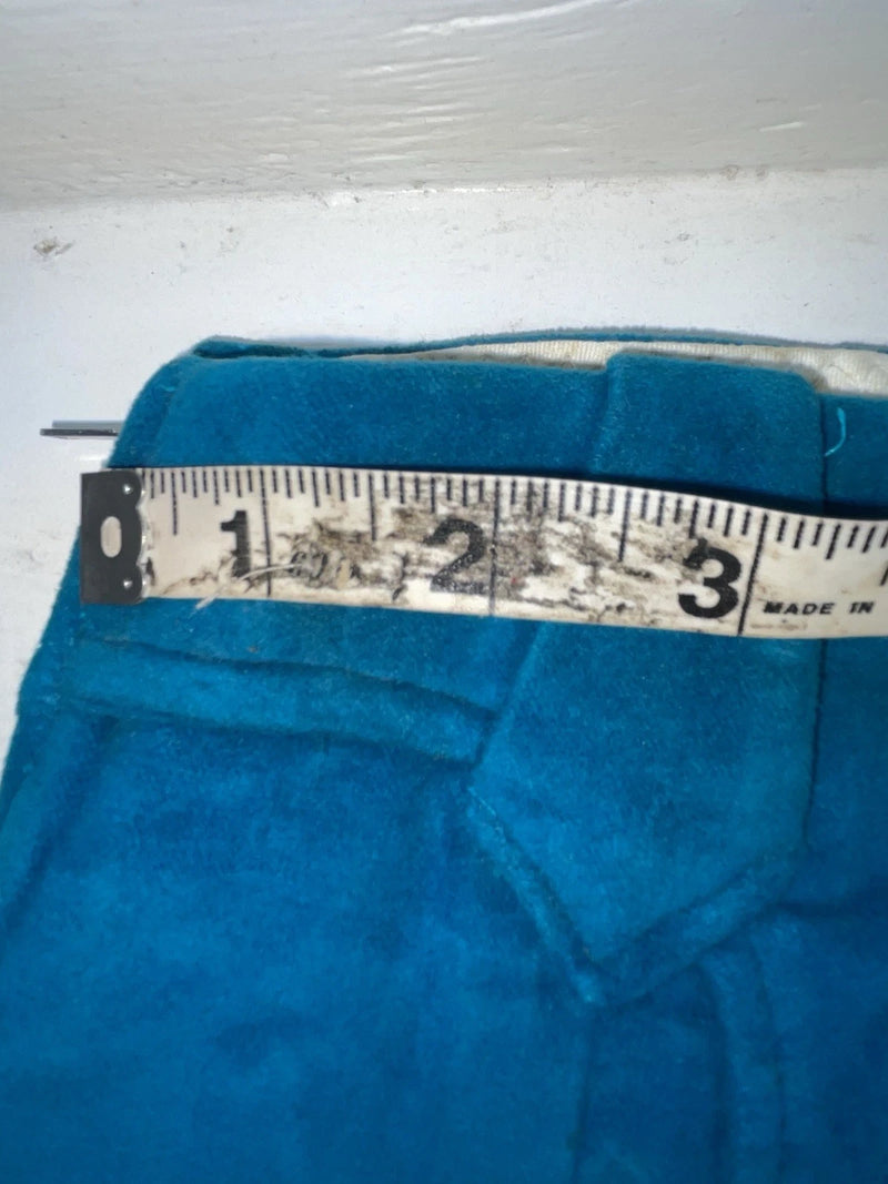 New Vintage Blue Trego Polyester Pants #0034200 SS-97