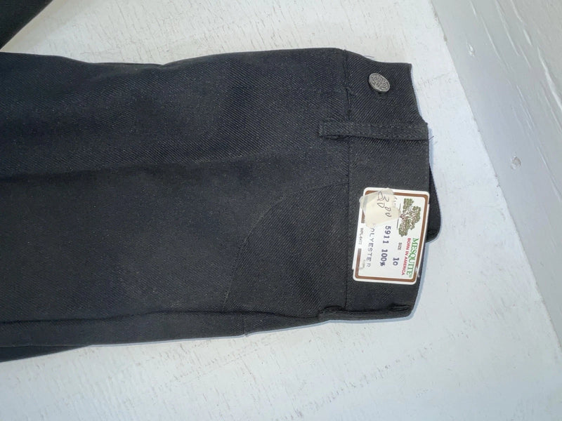 New Vintage Black Mesquite Polyester Pants #5911 NN-159