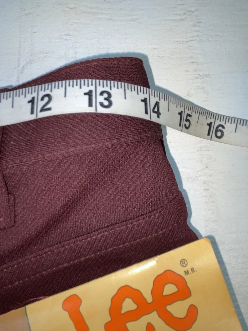 New Vintage Red Lee Polyester Pants #2004061 3A-119
