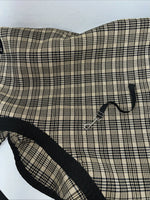 New Brown Plaid Turnout Horse Neck Hood PP-22